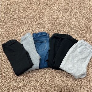 Kids Assorted Color Bottoms Set